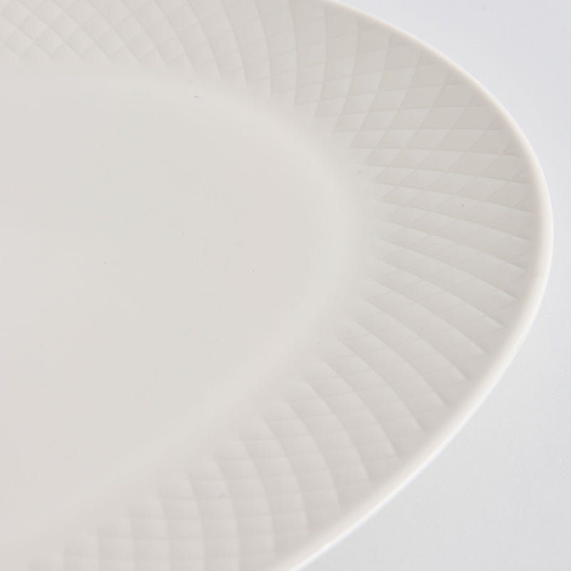 MEMORY Platou servire, porțelan, L.39cm