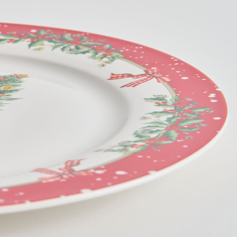 MAGIC CHRISTMAS Farfurie fel principal, porțelan, D.27cm