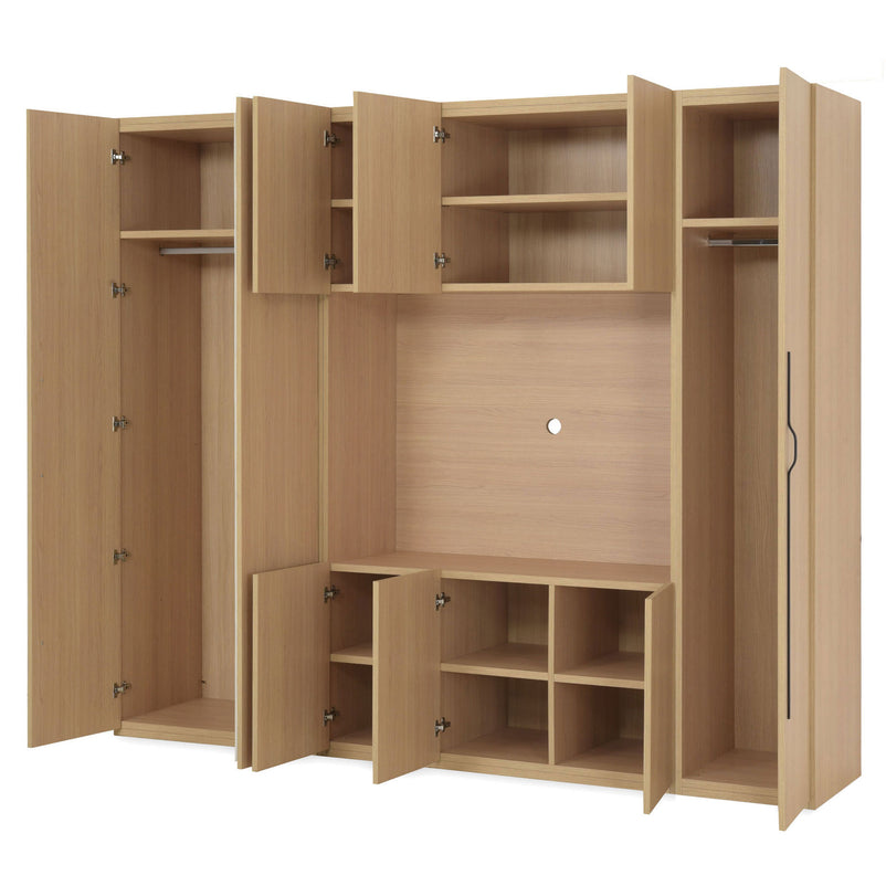 COMPACT Dressing 9 uși, spațiu TV