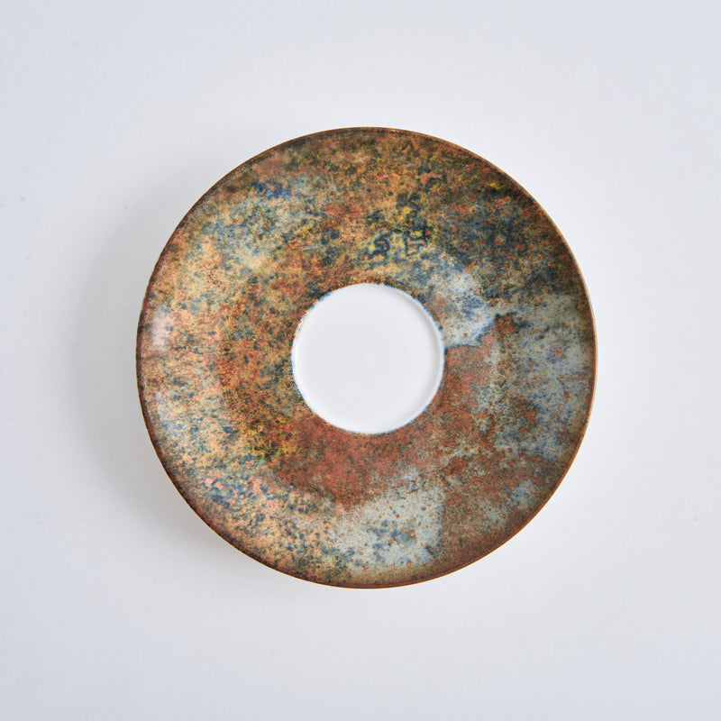 TUSCANY Set ceșcuță și farfurioară, porțelan, 210ml