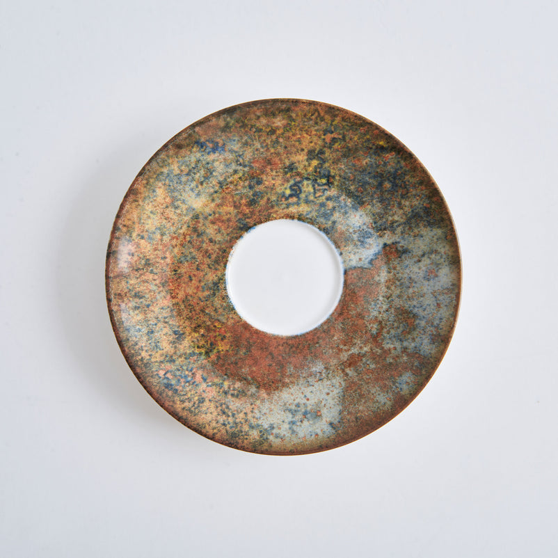 TUSCANY Set ceșcuță și farfurioară, porțelan, 210ml