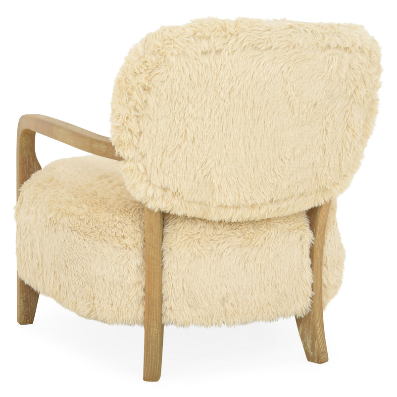 CERVINIA Fotoliu, imitație blană