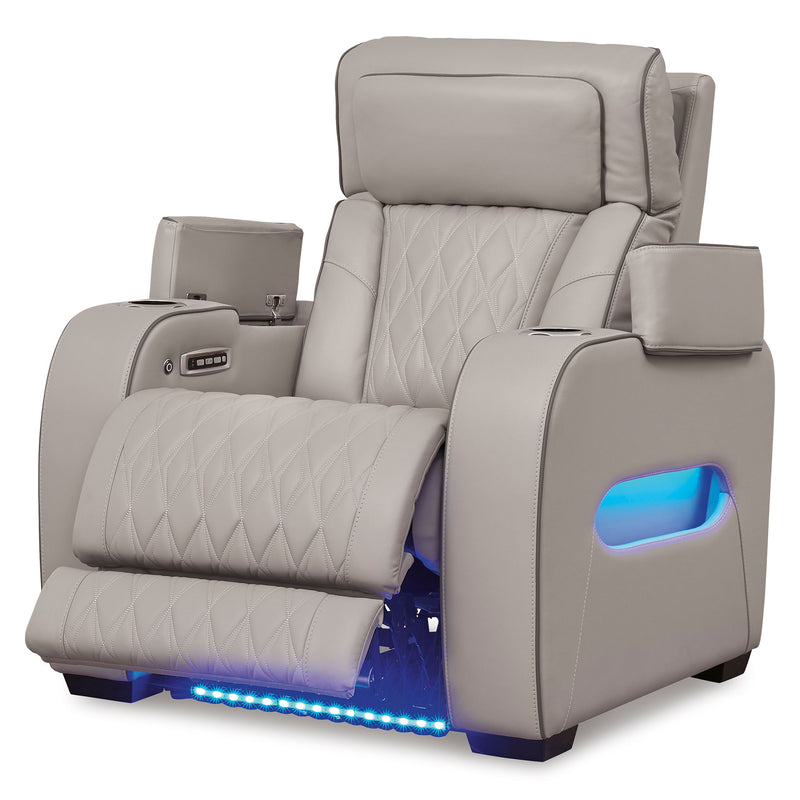 CARLETON Fotoliu 1 recliner electric, piele