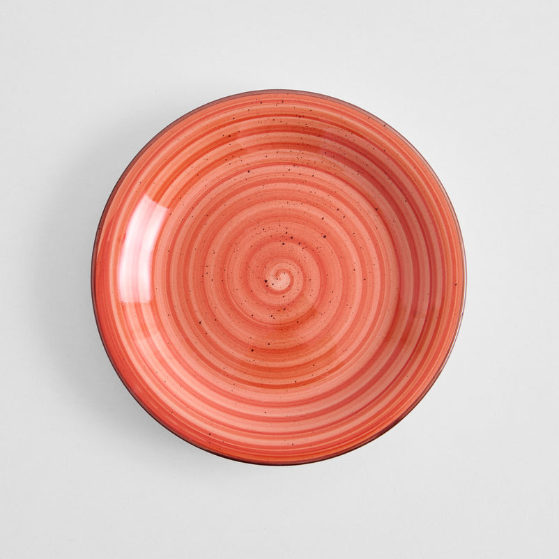 SPIRAL Set veselă, ceramică, 18 piese
