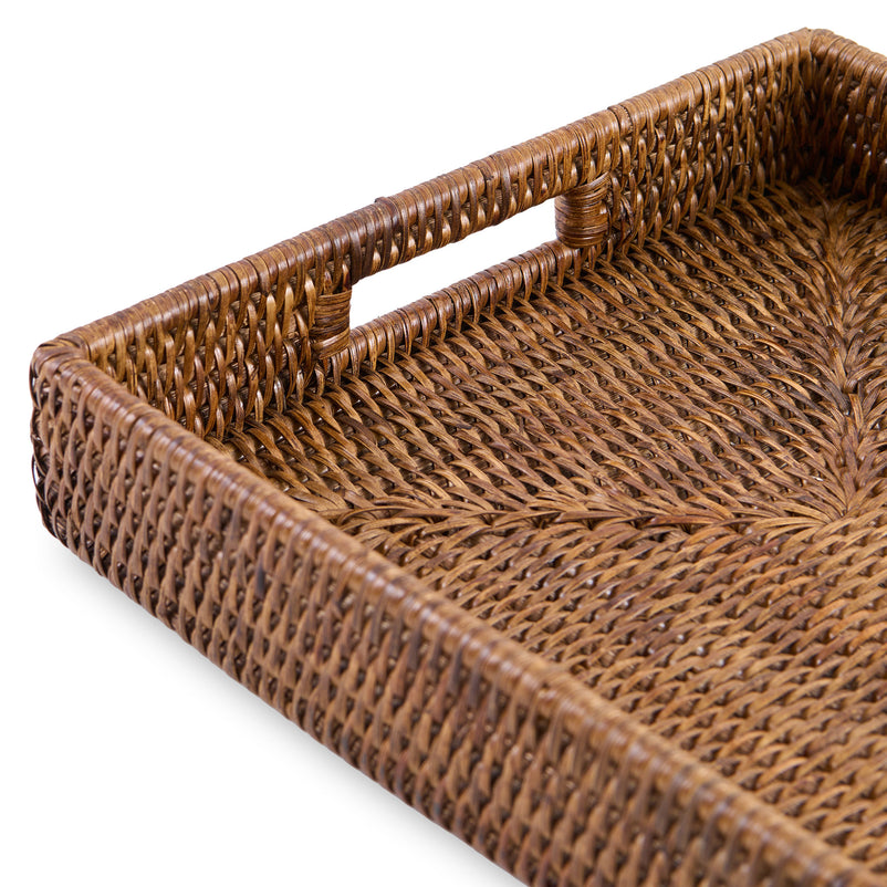 ARTESIA Tavă cu mânere, ratan