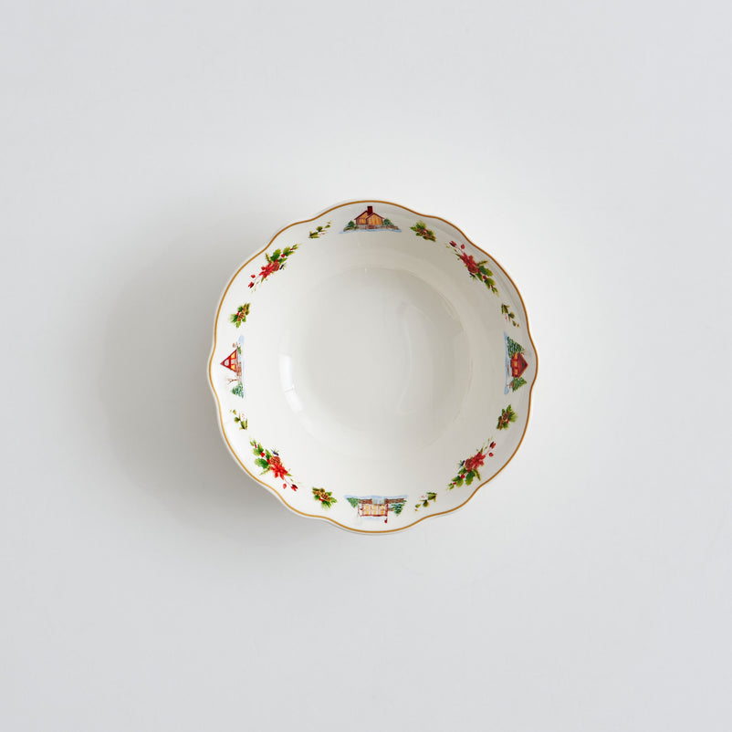 WONDERLAND Set 4 boluri individuale, porțelan