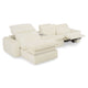 NEW JERSEY Colțar cu șezlong electric stânga/dreapta, 1 recliner electric, tetiere reglabile, USB, consolă depozitare, stofă