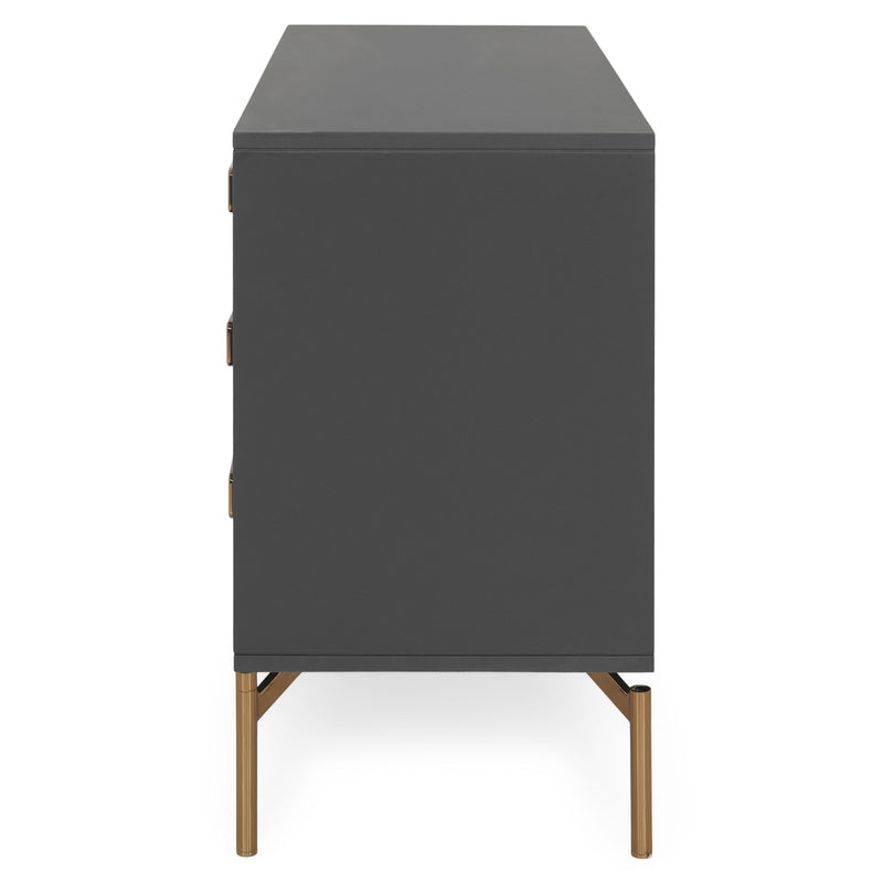 ONIX Comodă 1 ușă, 3 sertare