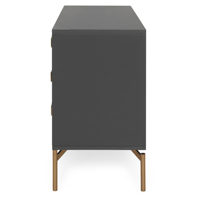 ONIX Comodă 1 ușă, 3 sertare