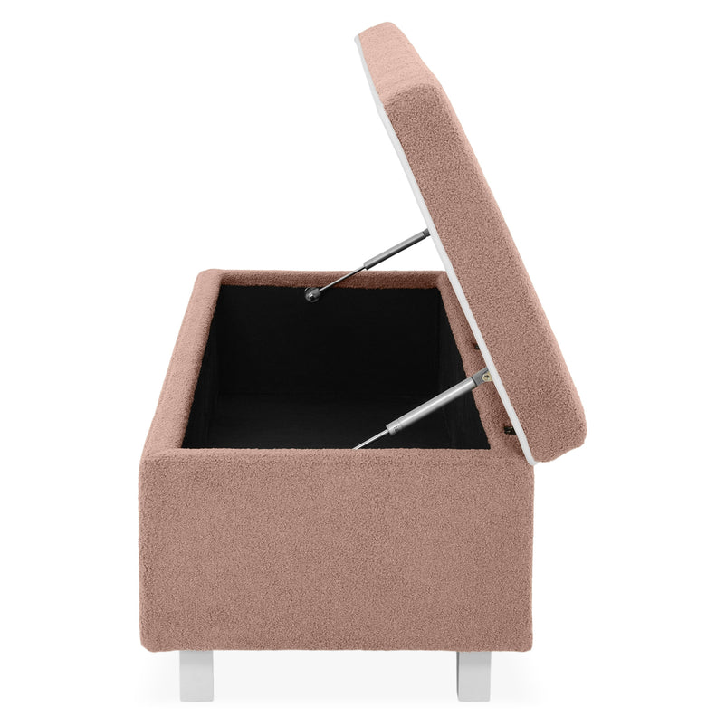 KOLLE Banchetă, ladă depozitare inclusă, stofă