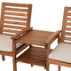 SOUTHBANK Set mobilier terasă/grădină, 2 scaune și măsuță