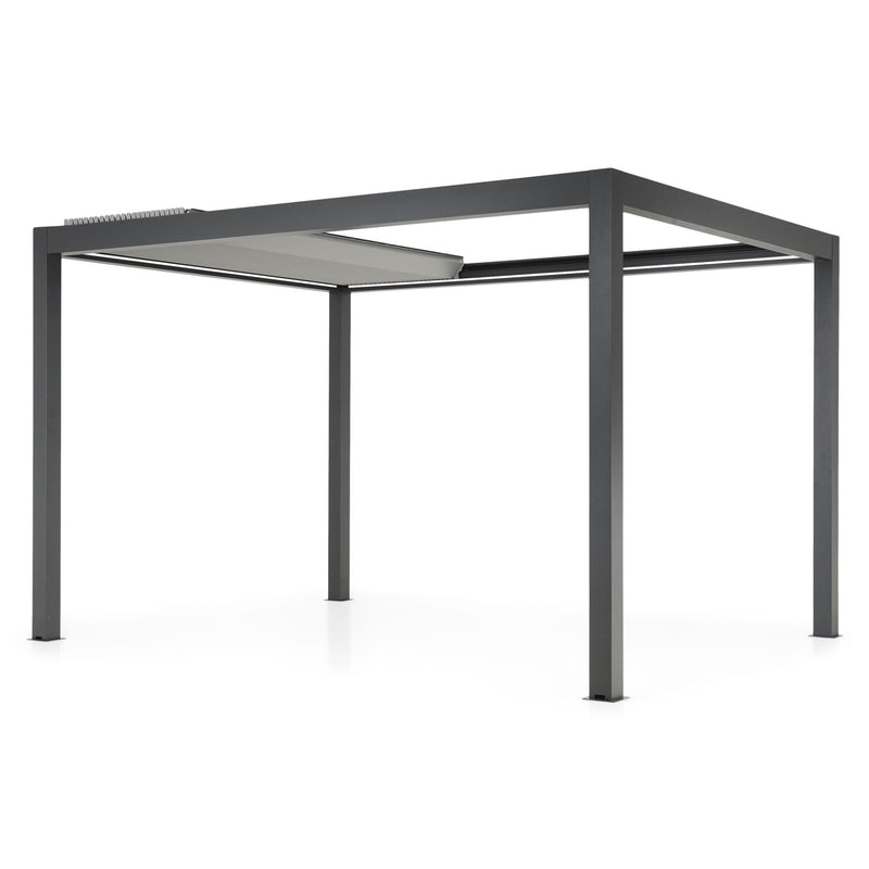 ROSARIO Pergolă bioclimatică motorizată cu acoperiș retractabil