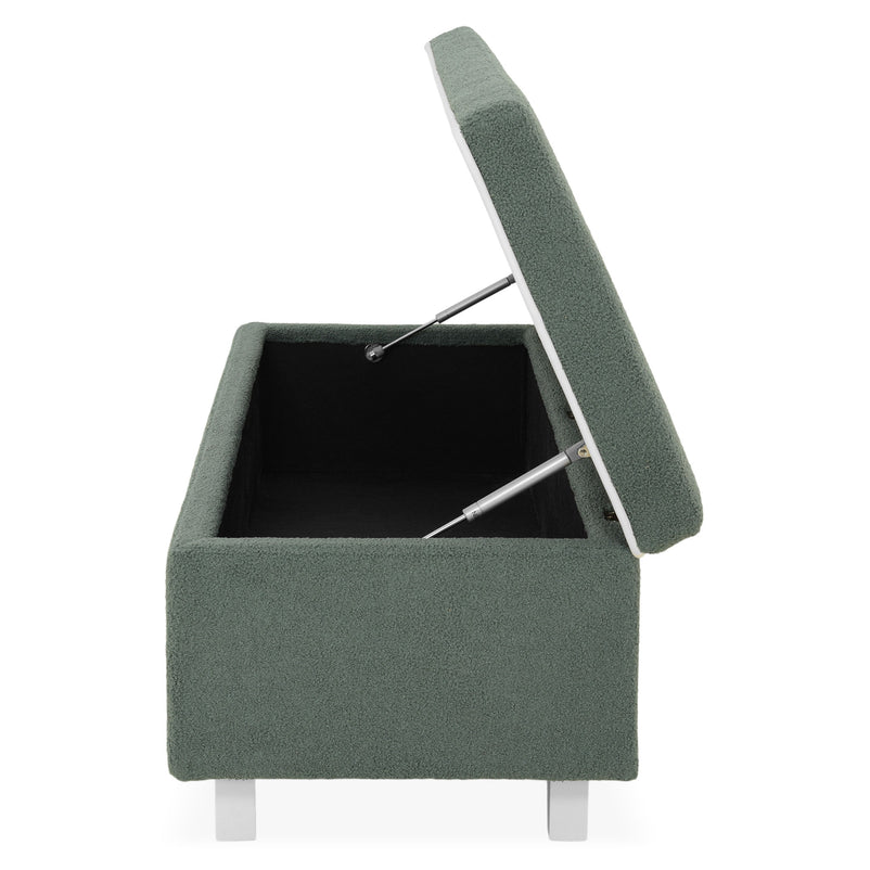 KOLLE Banchetă, ladă depozitare inclusă, stofă