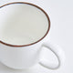 TUSCANY Set ceșcuță și farfurioară, porțelan, 210ml