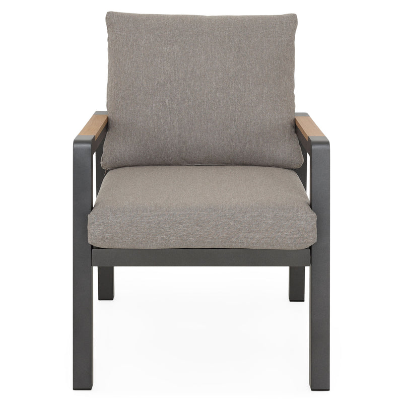 TREINTA Set mobilier terasă/grădină, canapea, 2 scaune și măsuță