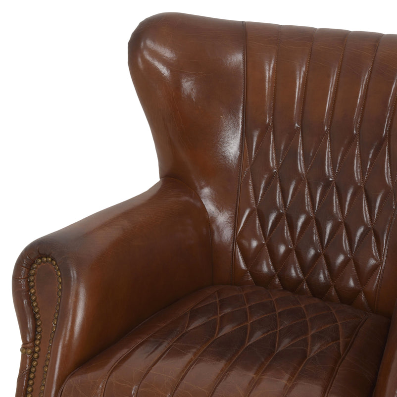 HOOPER Fotoliu, piele