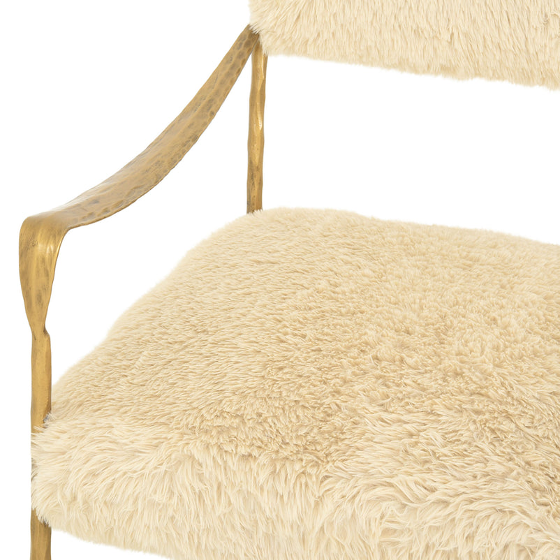 ALAGNA Fotoliu, imitație blană