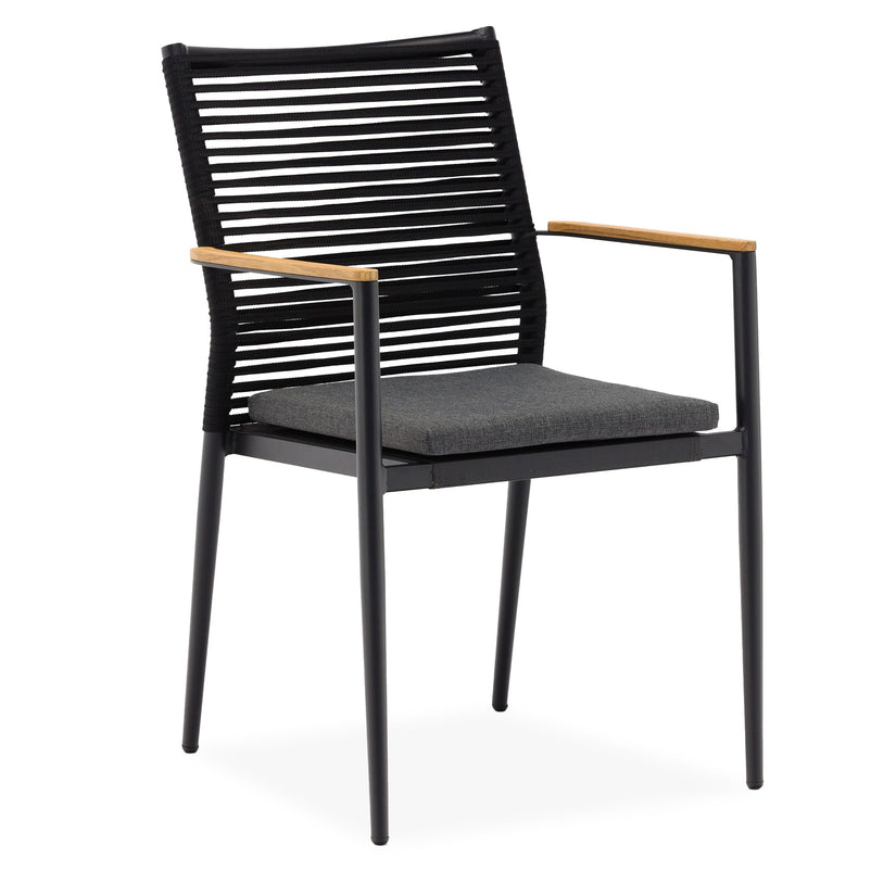 BAY Set mobilier terasă/grădină, 4 scaune și masă