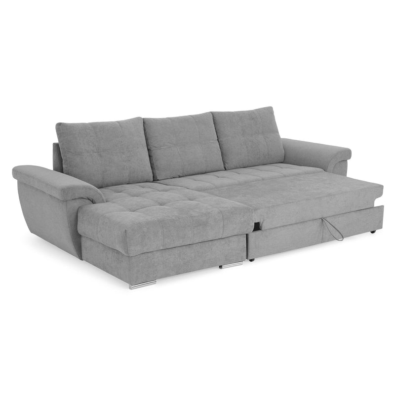 MARLEY Colțar extensibil, șezlong stânga/dreapta, stofă