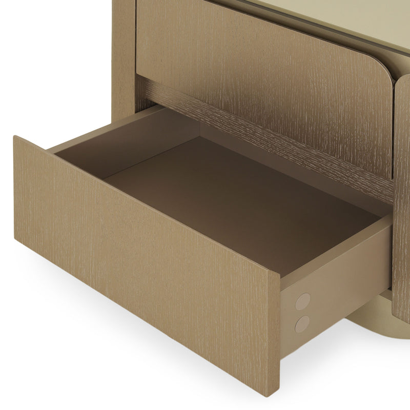 TERRENCE Noptieră 2 sertare