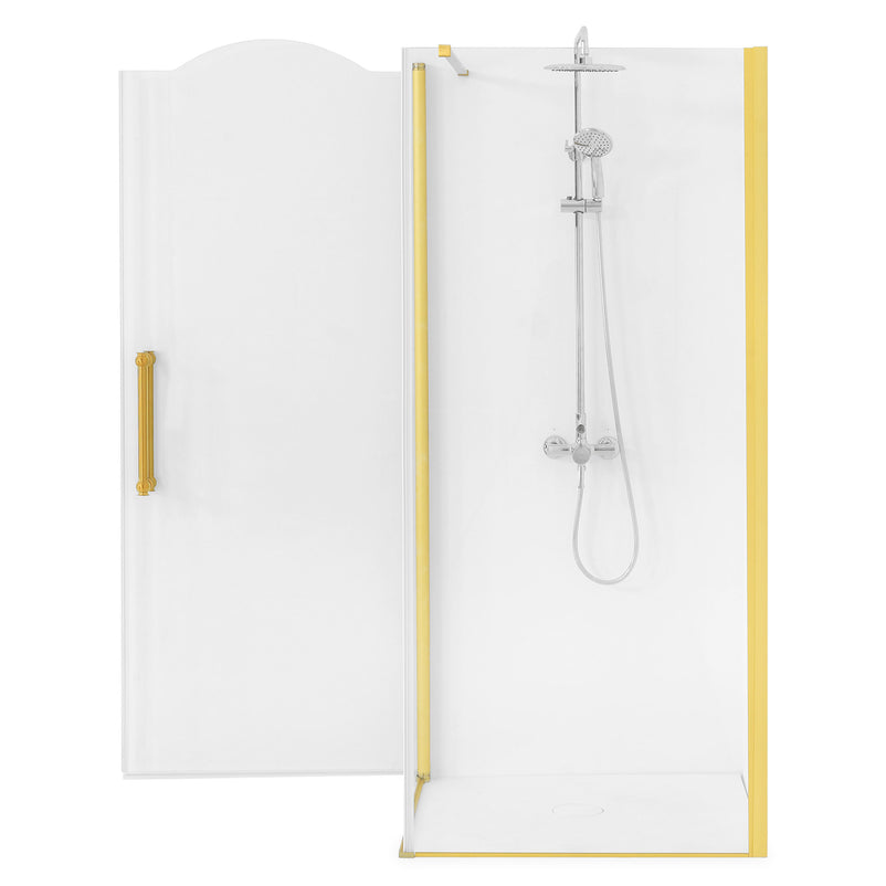 MANHATTAN Sistem duș ușă batantă, 8mm