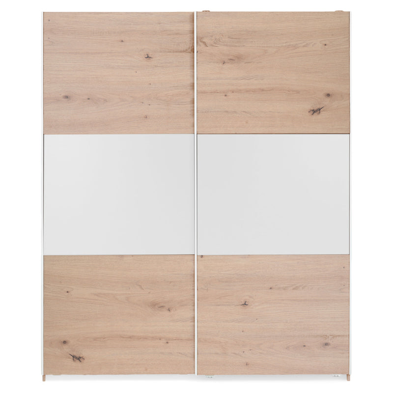 MIAMI Set mobilier dormitor, dulap, pat și 2 noptiere