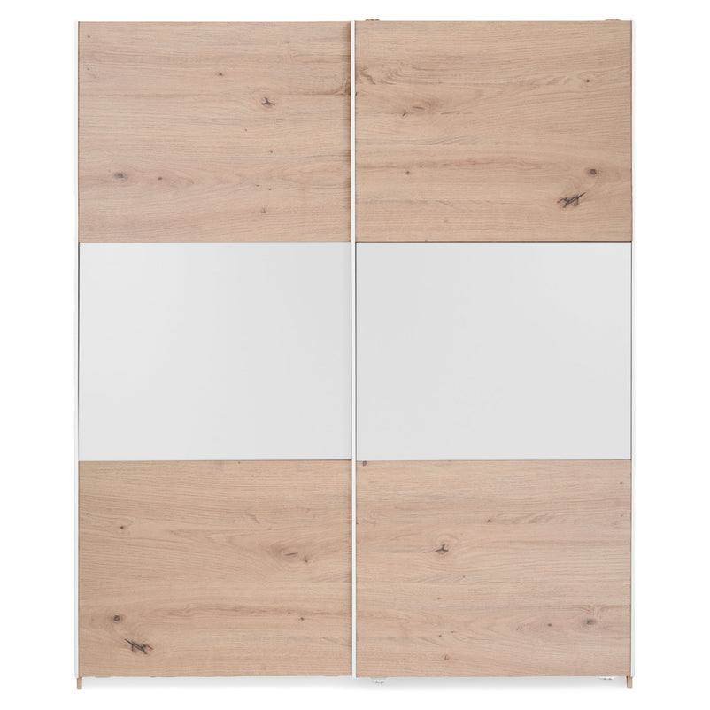 MIAMI Set mobilier dormitor, dulap, pat și 2 noptiere