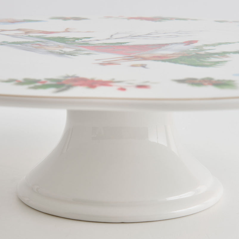 WONDERLAND Platou tort, porțelan, D.32cm