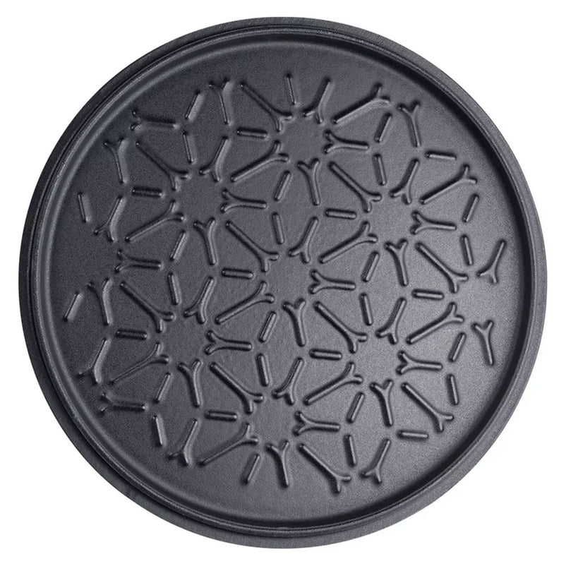 MOMENTS Oală cu mânere și capac, fontă, D.24cm