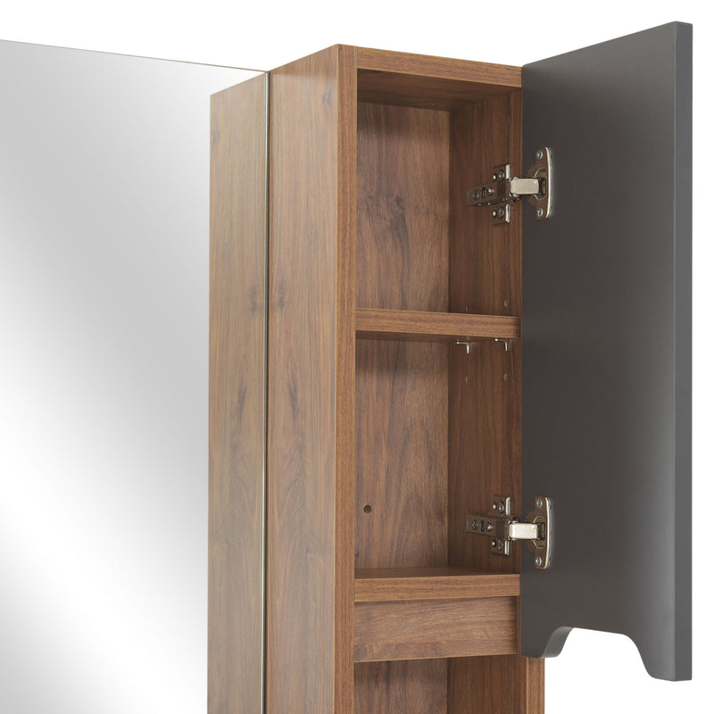 ONDA Set mobilier baie, dulap suspendat și oglindă