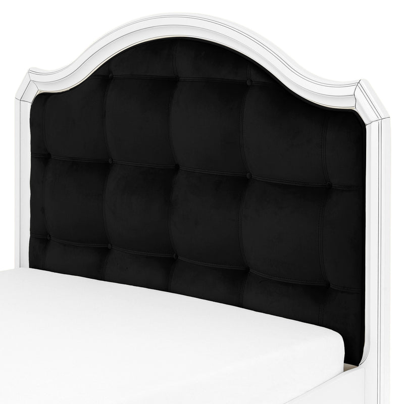 JAZZ Pat cu tăblie tapițată, 160x200cm