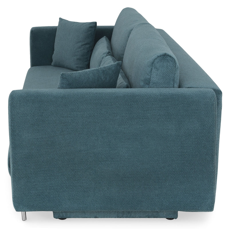 BRESCIA Canapea extensibilă, 3 locuri, stofă