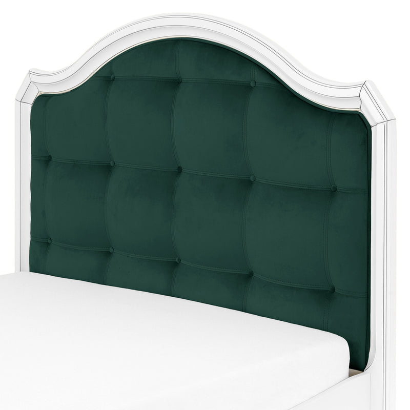 JAZZ Pat cu tăblie tapițată, 160x200cm