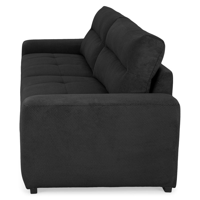 WIDE Canapea extensibilă, 4 locuri, stofă