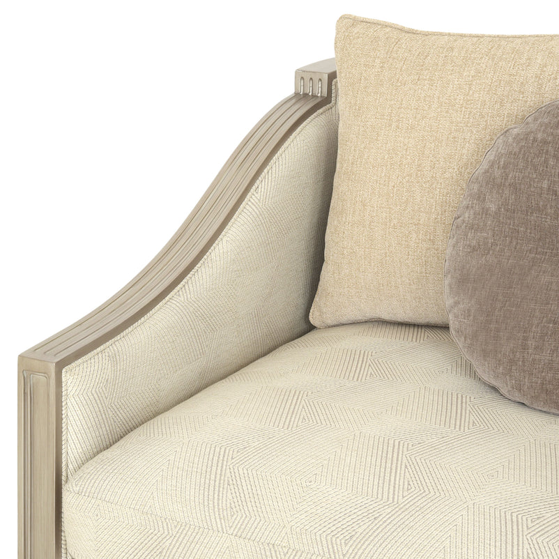 EMERY Fotoliu, 2 perne decorative incluse, stofă