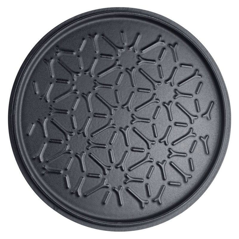 MOMENTS Oală cu mânere și capac, fontă, D.20cm