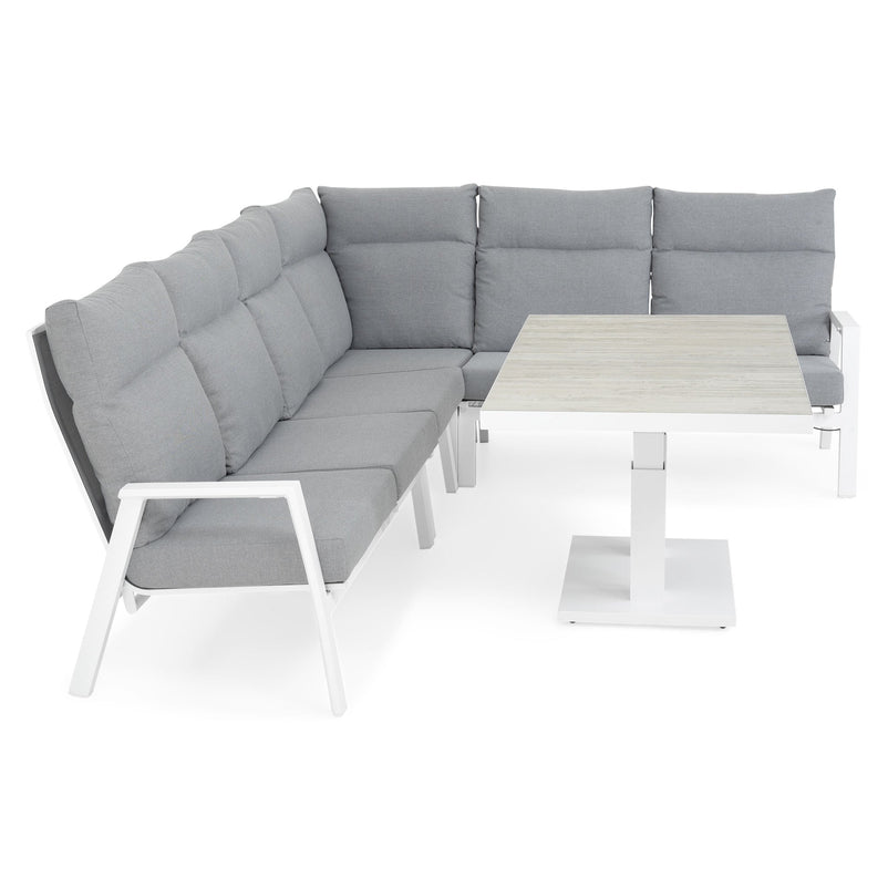 SALZBURG Set mobilier terasă/grădină, colțar și masă