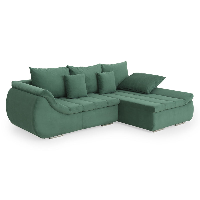 MINIDIAZ Canapea extensibilă, șezlong stânga/dreapta, stofă