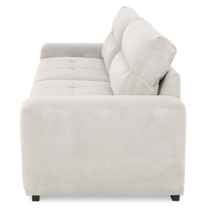 WIDE Canapea extensibilă, 4 locuri, stofă