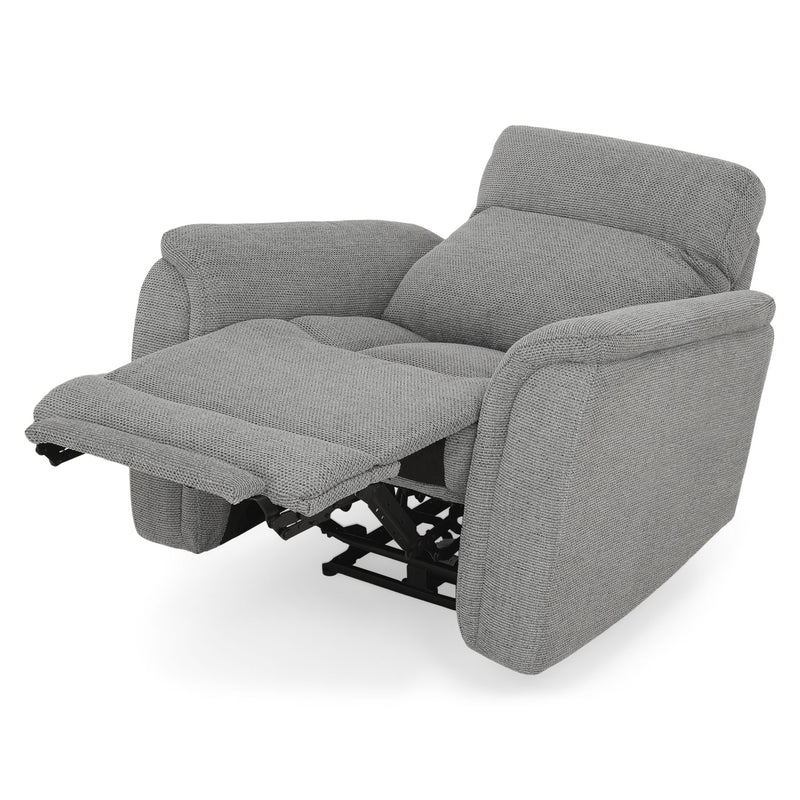 BARTON Fotoliu cu recliner electric, stofă