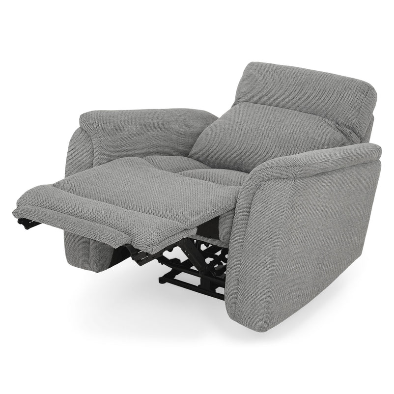BARTON Fotoliu cu recliner electric, stofă