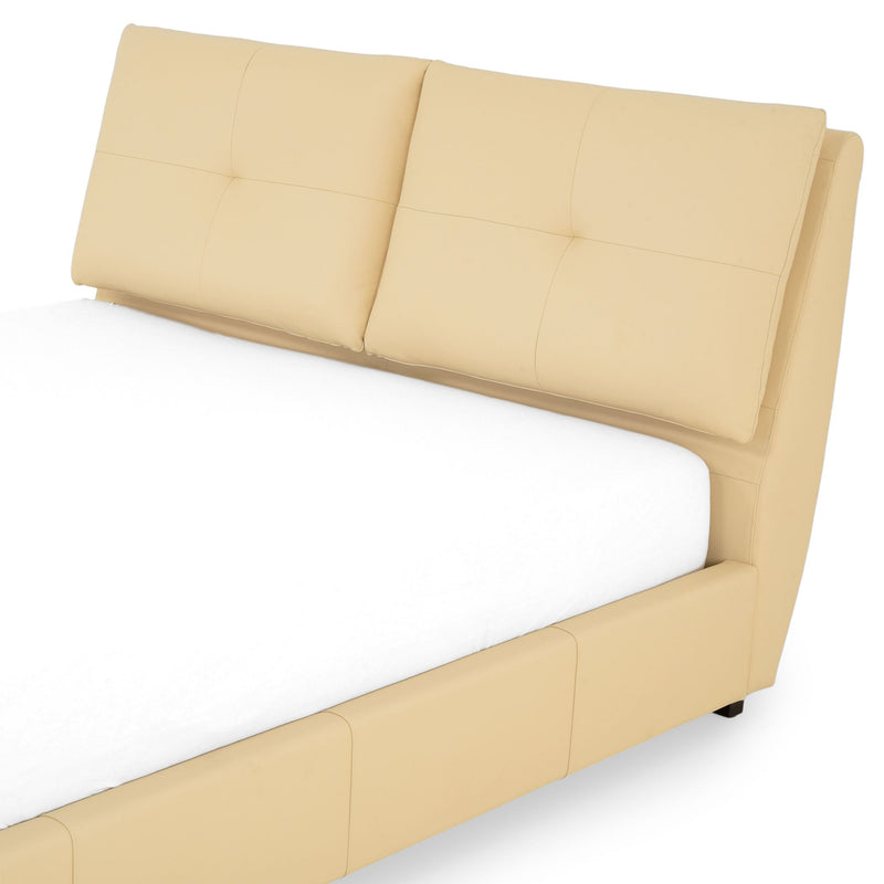 GRANT Pat tapițat, 160x200cm, somieră inclusă - Articol resigilat