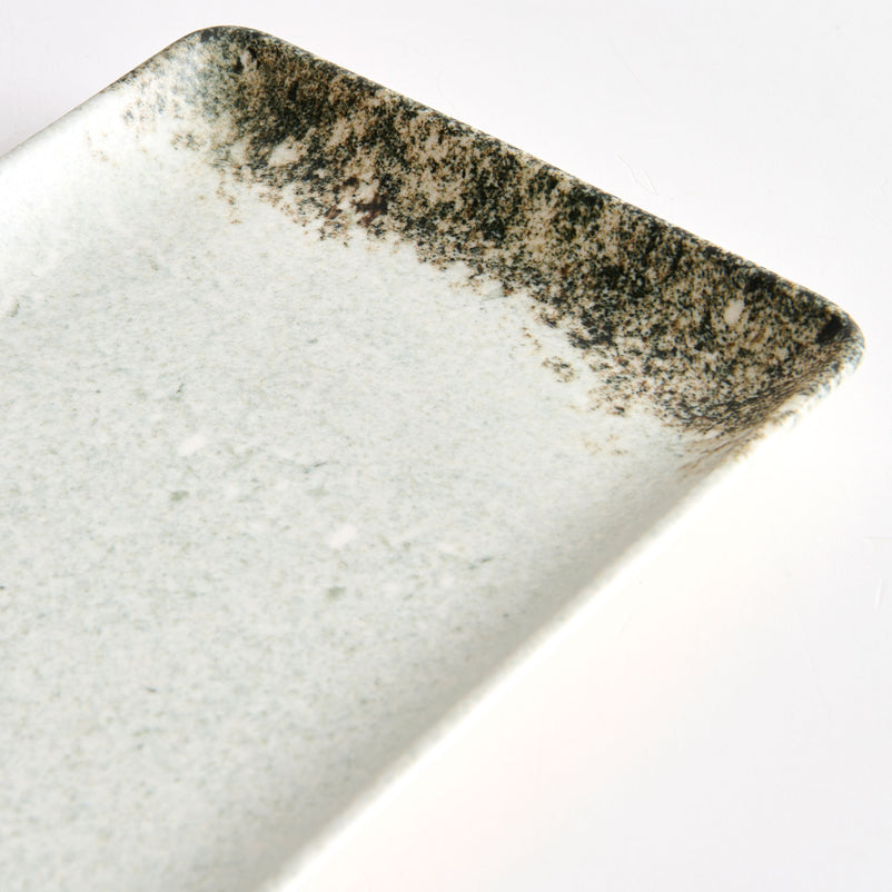 NORDIC Platou servire, porțelan, L.30cm