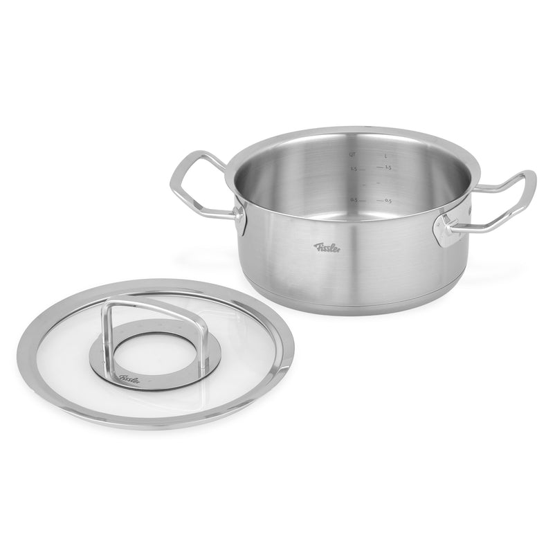 ORIGINAL PROFI Oală cu mânere și capac, inox