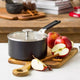 KITCHEN AID Cratiță cu mâner și capac, aluminiu, D.16cm
