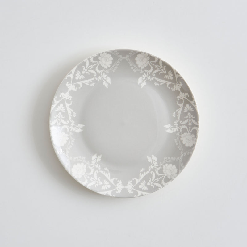 TIFFANY Set 4 farfurii desert, porțelan, D.20cm