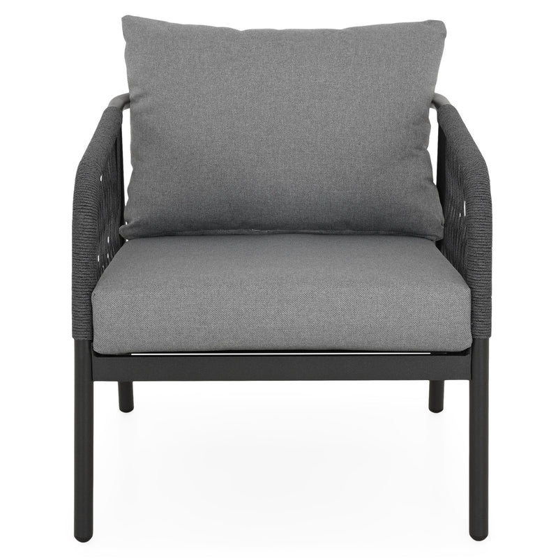 TIVOLI Set mobilier terasă/gădină, canapea, 2 fotolii și 2 măsuțe