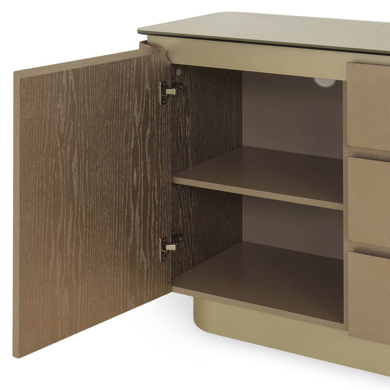 TERRENCE Bufet 2 uși, 3 sertare