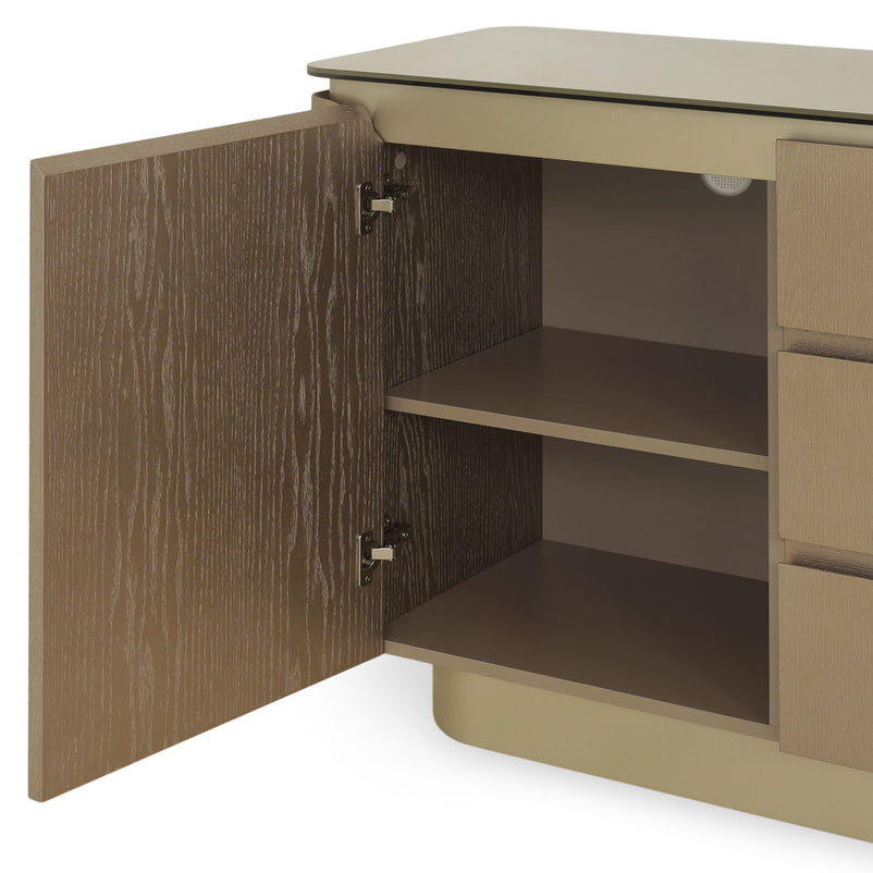 TERRENCE Bufet 2 uși, 3 sertare