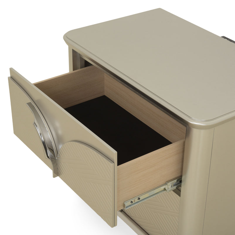 LINDELL Noptieră 2 sertare